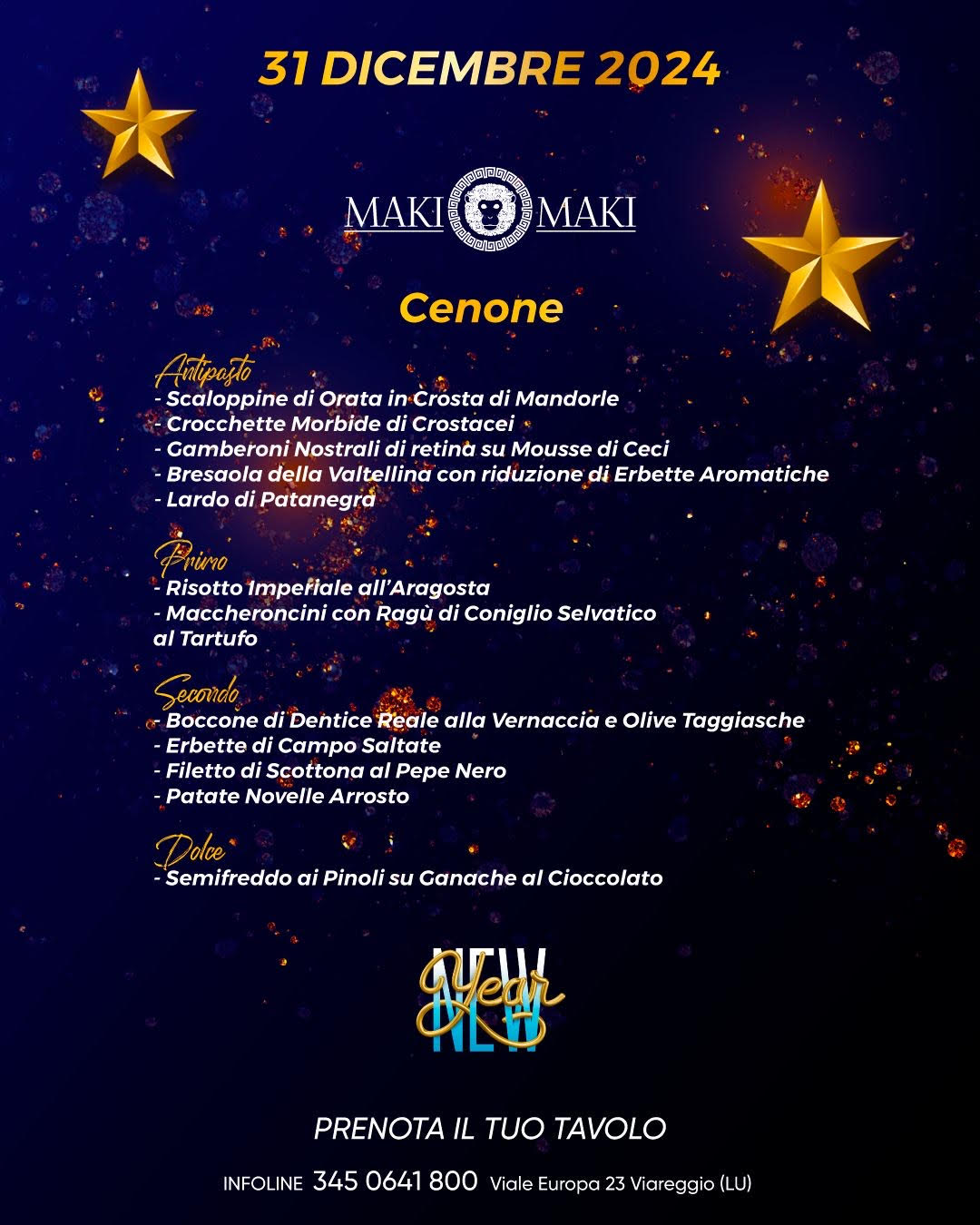 Capodanno Maki Menu Cenone ok